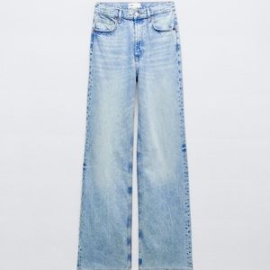 Zara TRF Wide Leg Jeans